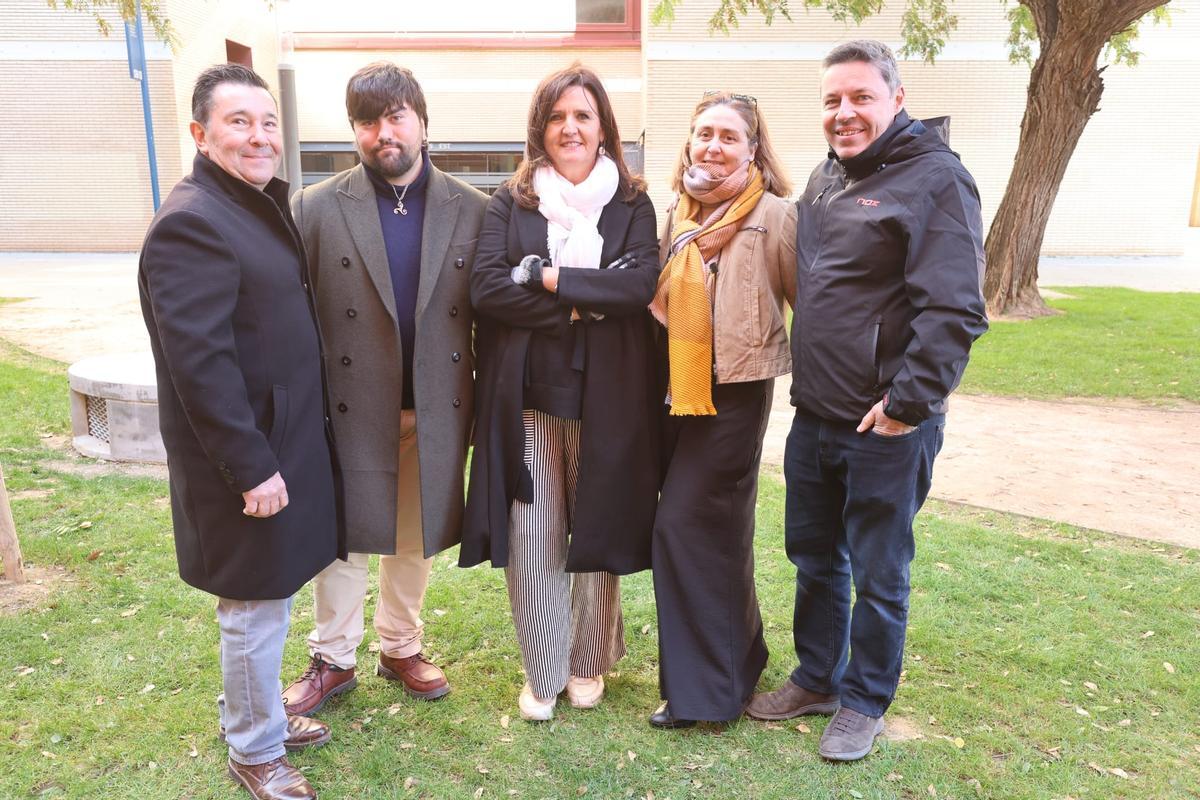 Las familias de Lucía y Vicente