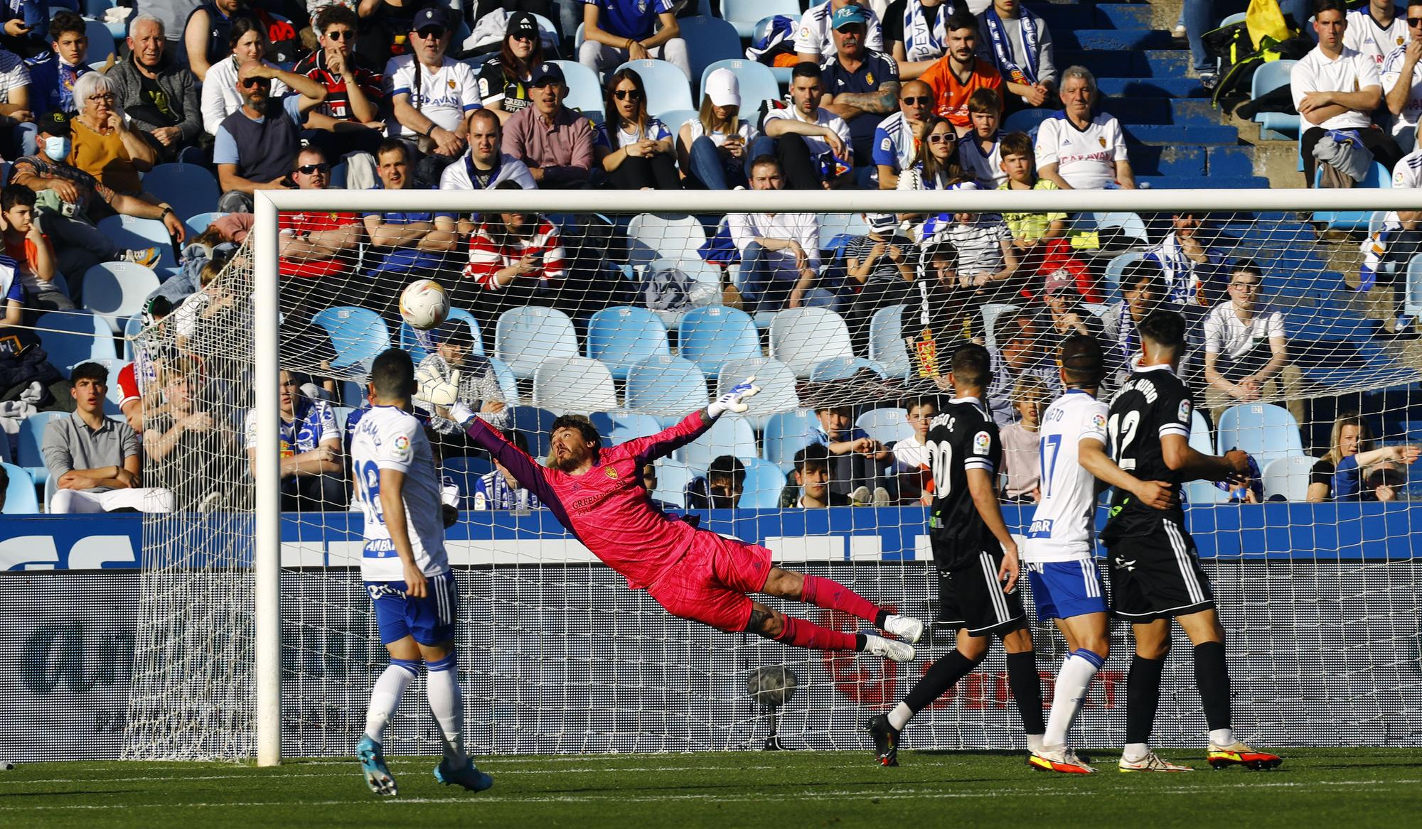 Las imágenes del Real Zaragoza - Burgos