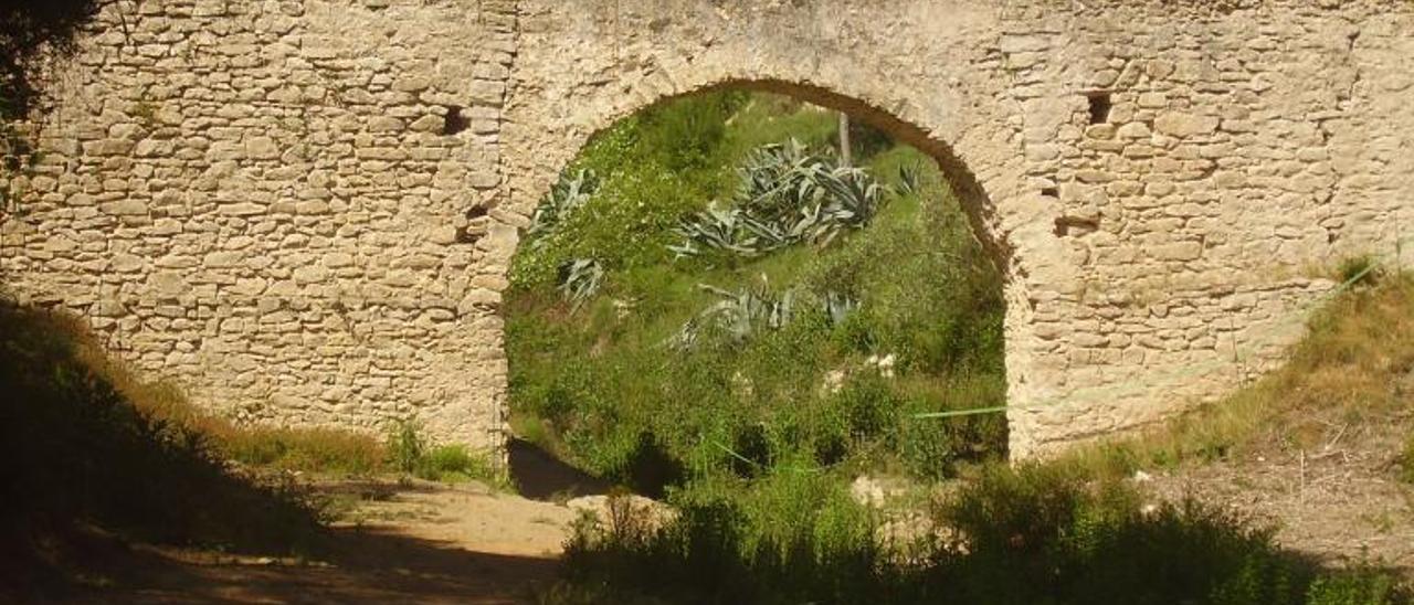 Imagen de archivo del Arca del Barranc del Gatell de Carrícola, donde se actuará. | LEVANTE-EMV