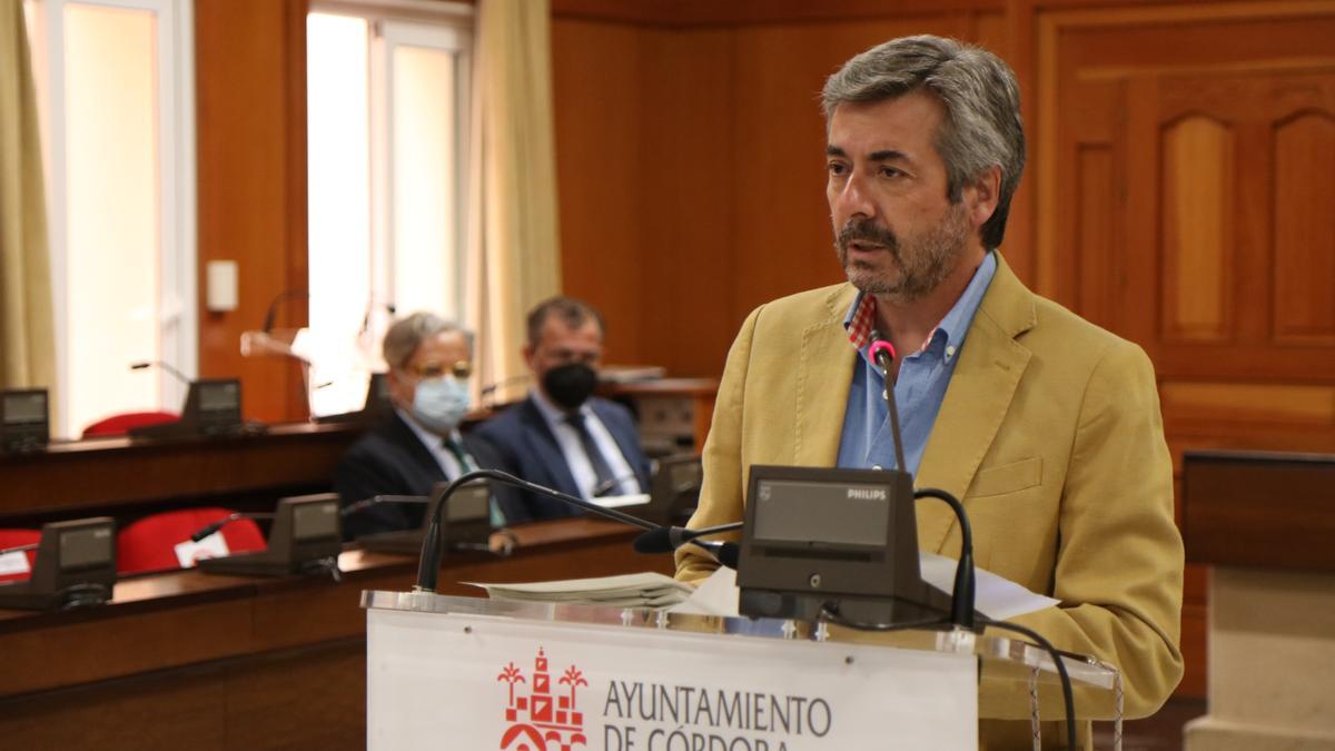 Miguel Ángel Torrico, en rueda de prensa.