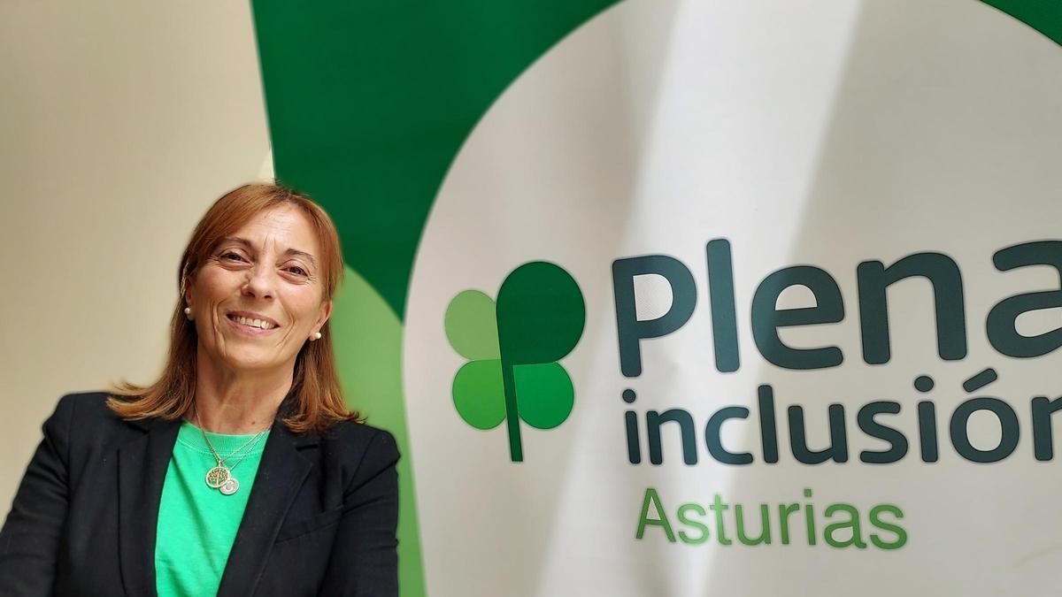 Casilda Sabín, gerente de Plena inclusión Asturias.