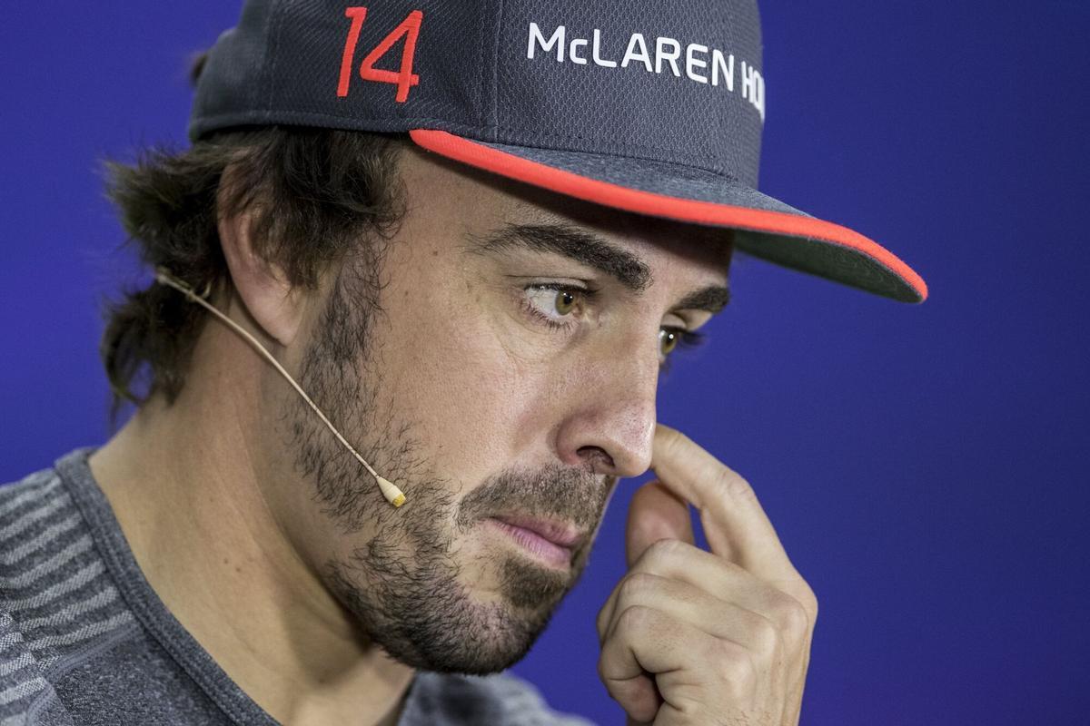 Fernando Alonso, en su etapa en el equipo McLaren-Honda