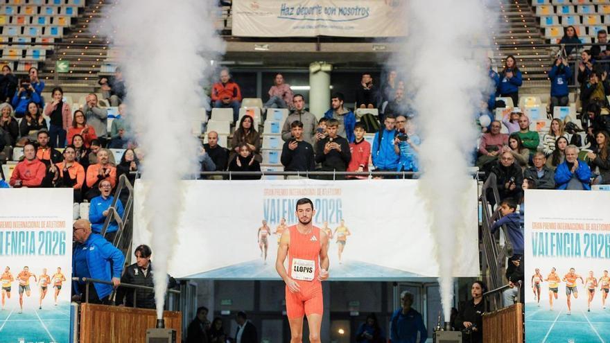 Quique Llopis afronta su test más exigente en el Meeting World Indoor Tour Gold de Madrid