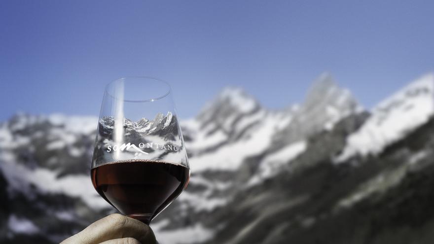 Vinos de Somontano, a los pies de los Pirineos.