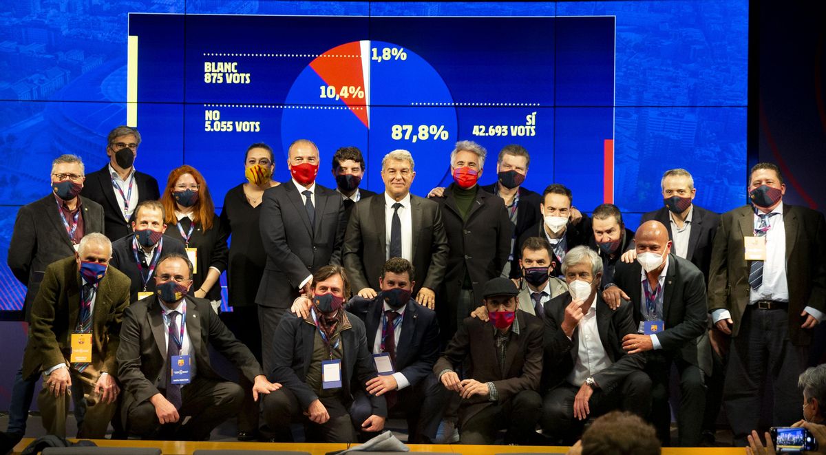 Els socis ratifiquen l’Espai Barça Els socis ratifiquen l’Espai Barça