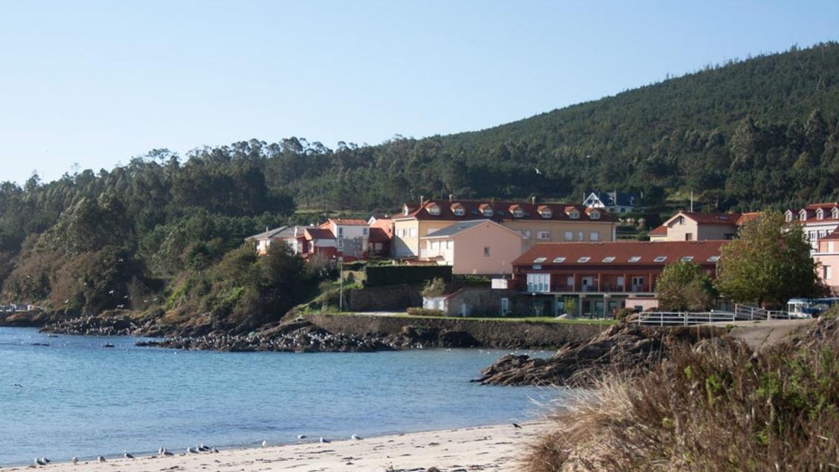 Vista de Sardiñeiro, localidad en la que reside el vecino desaparecido el lunes