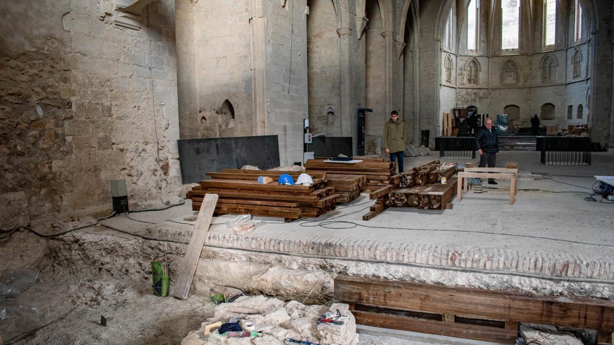 El alcalde Ripollés y el edil Marcobal visitaron el arranque de las actuaciones.