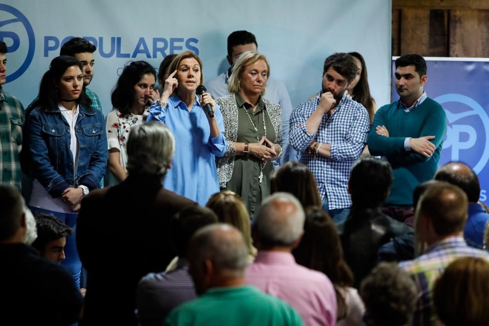 Espicha del PP en Gijón con Dolores de Cospedal