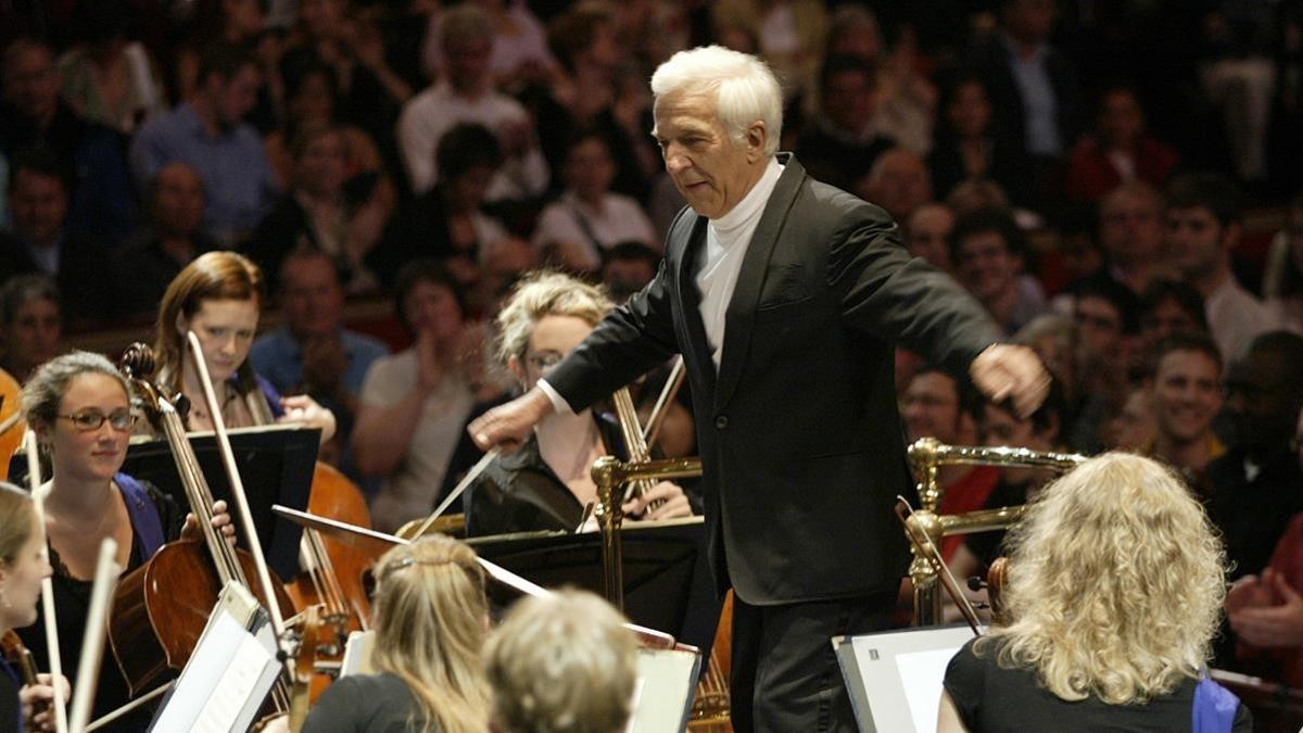 El director de orquesta Vladimir Ashkenazy