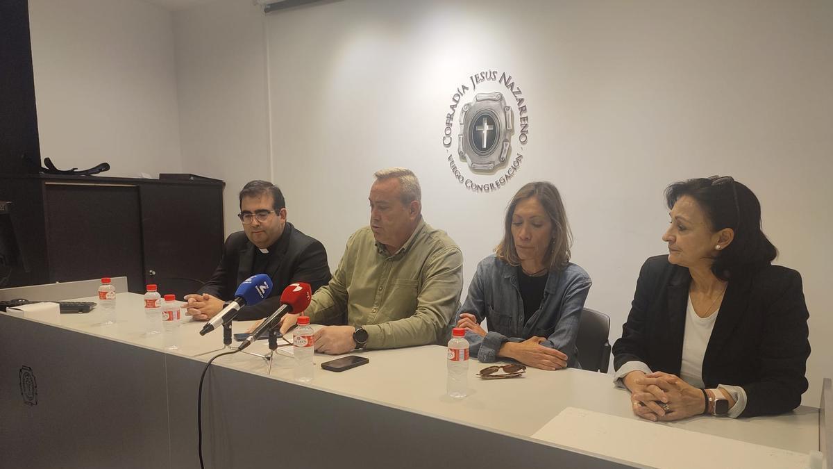 Presentación de la salida extraordinaria por el 375 aniversario de Jesús Nazareno.