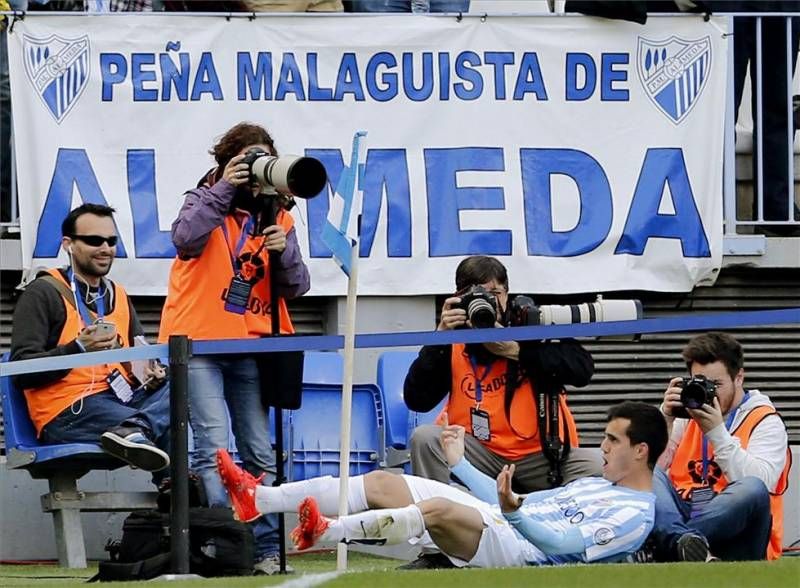 las imágenes del Málaga 2-0 Córdoba