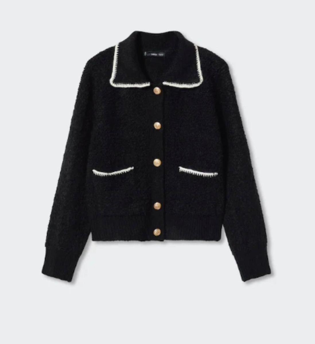 Chaqueta de punto, de Mango