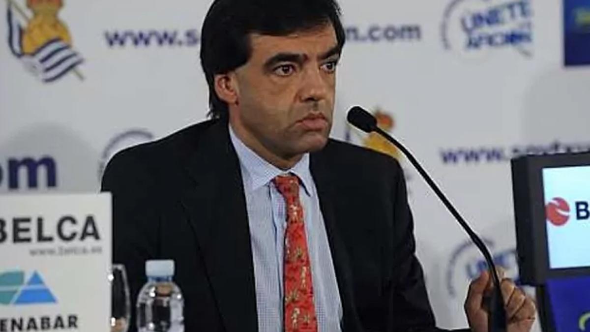 Iñaki Badiola, expresidente de la Real Sociedad