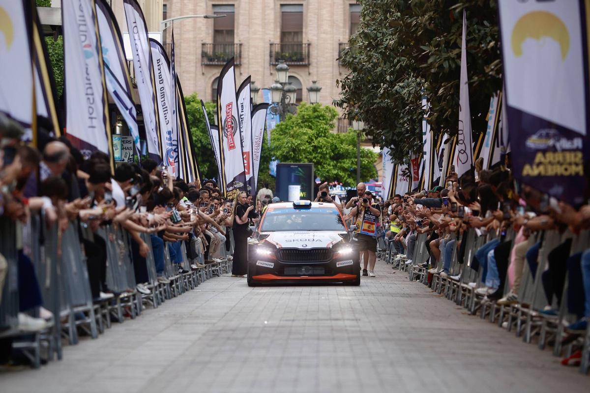La salida oficial del Rally Andalucía Sierra Morena 2026, en imágenes