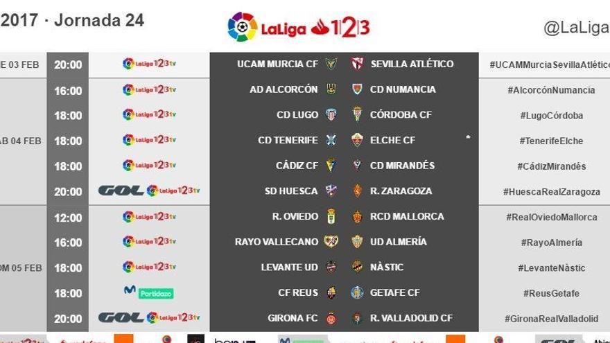 El Tenerife-Elche se jugará el sábado 4 de febrero