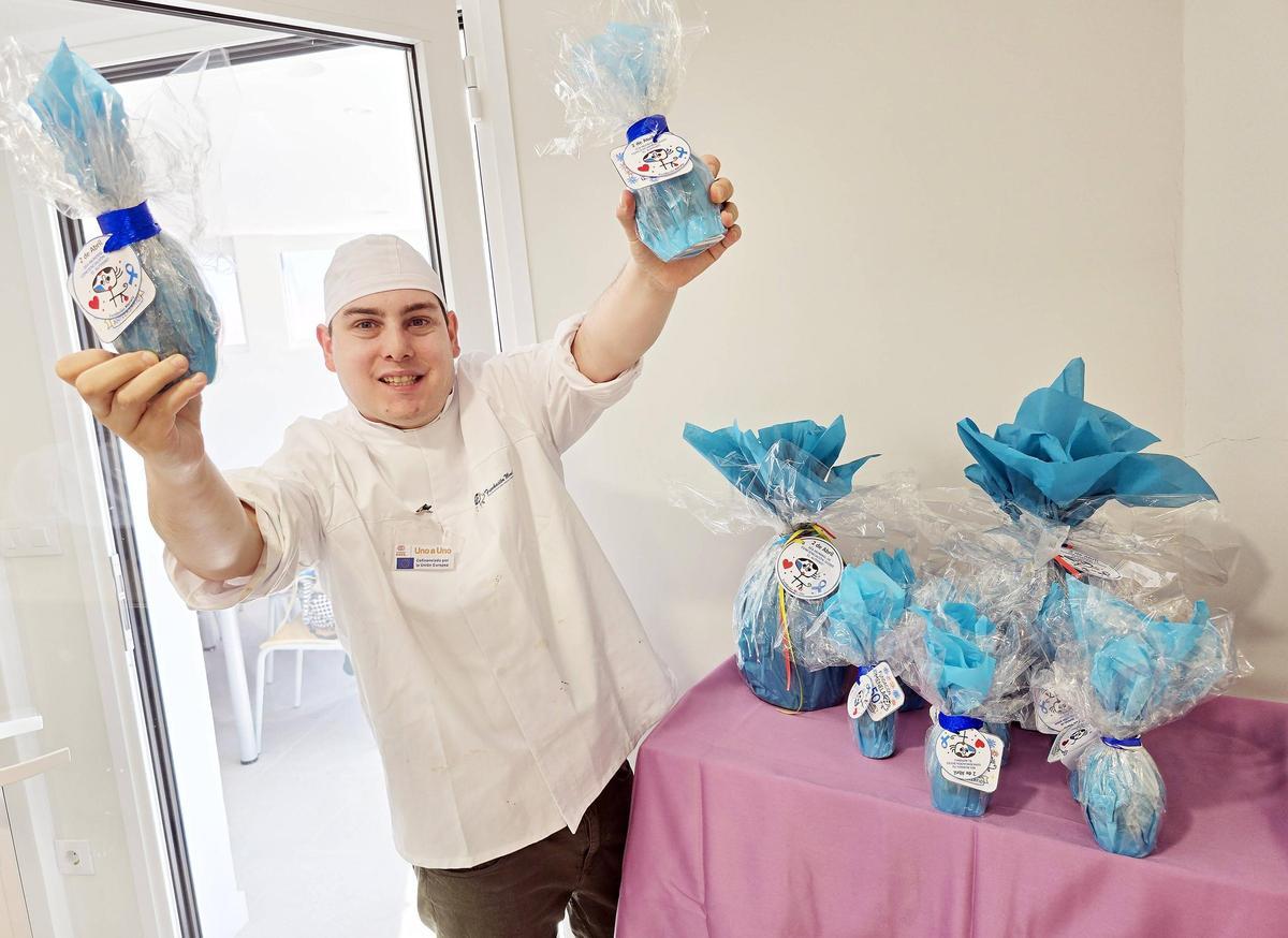 Menela regala huevos de pascua a Aldeas Infantiles Menela regala huevos de pascua a Aldeas Infantiles