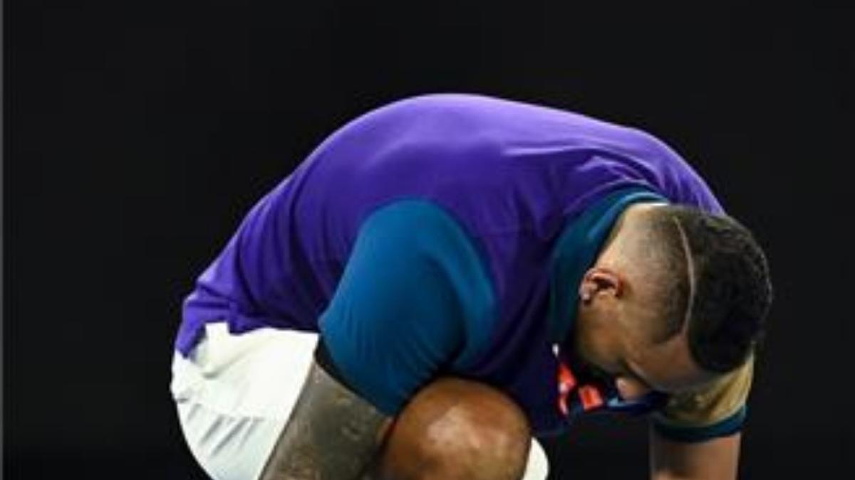 Nick Kyrgios, celebrando una victoria