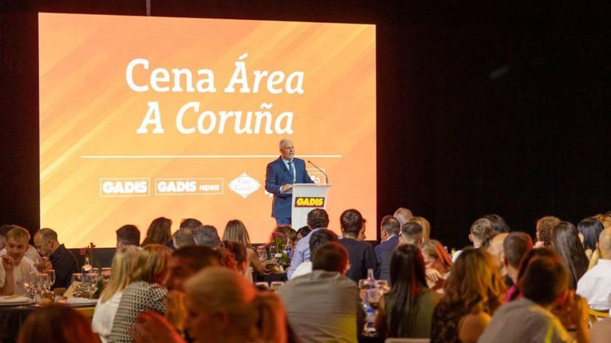 Gadis reúne a más de 1.200 empleados del área de A Coruña en su cena de empresa