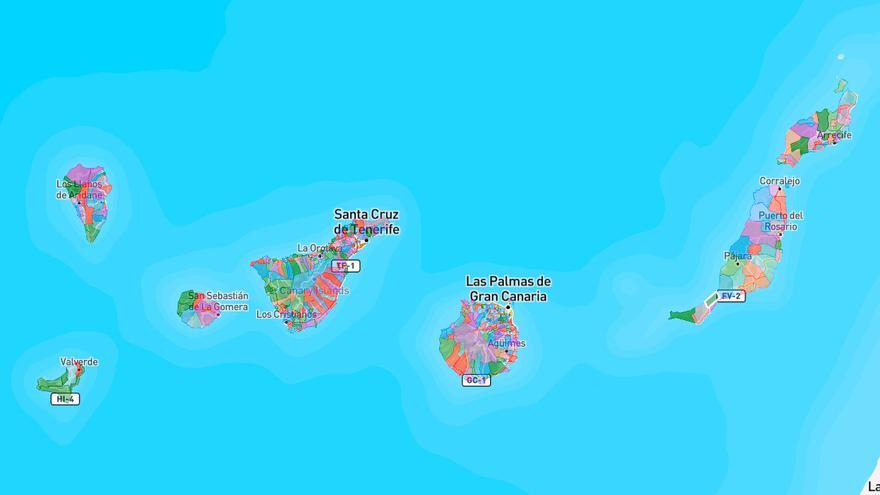 Así han votado los residentes en Canarias en las elecciones municipales en cada barrio y cada calle