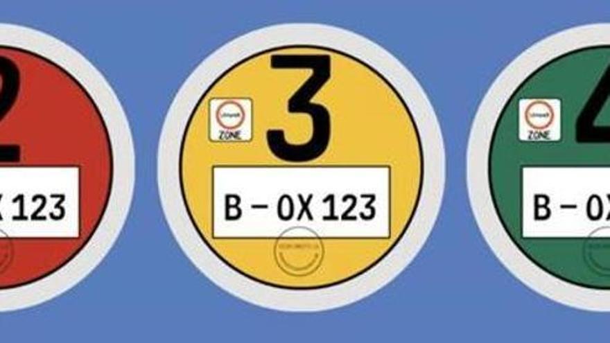 La pegatina ambiental que necesitas para viajar en coche por