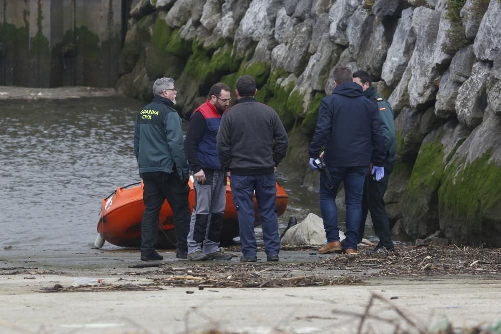 Hallazgo de un cadáver en Avilés