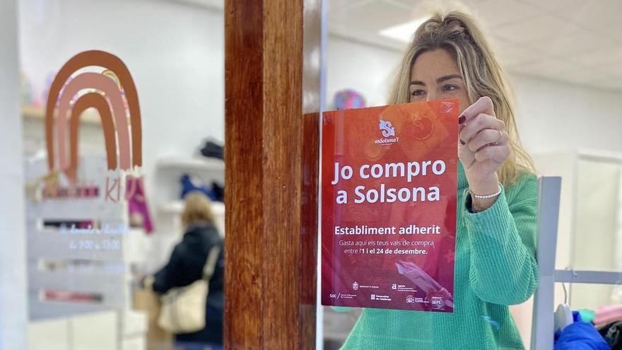 La campanya de vals de Nadal de Solsona deixa 8.840 euros als establiments locals