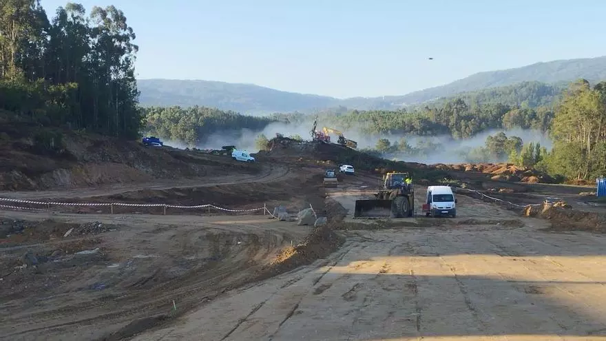 Así avanzan las obras de la ampliación de la autovía AG-59 Santiago - A Estrada