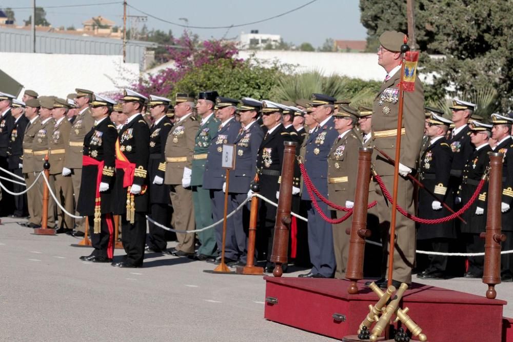 Acto por la festividad de Santa Bárbara en el Cuartel de Artillería Antiaérea de Cartagena