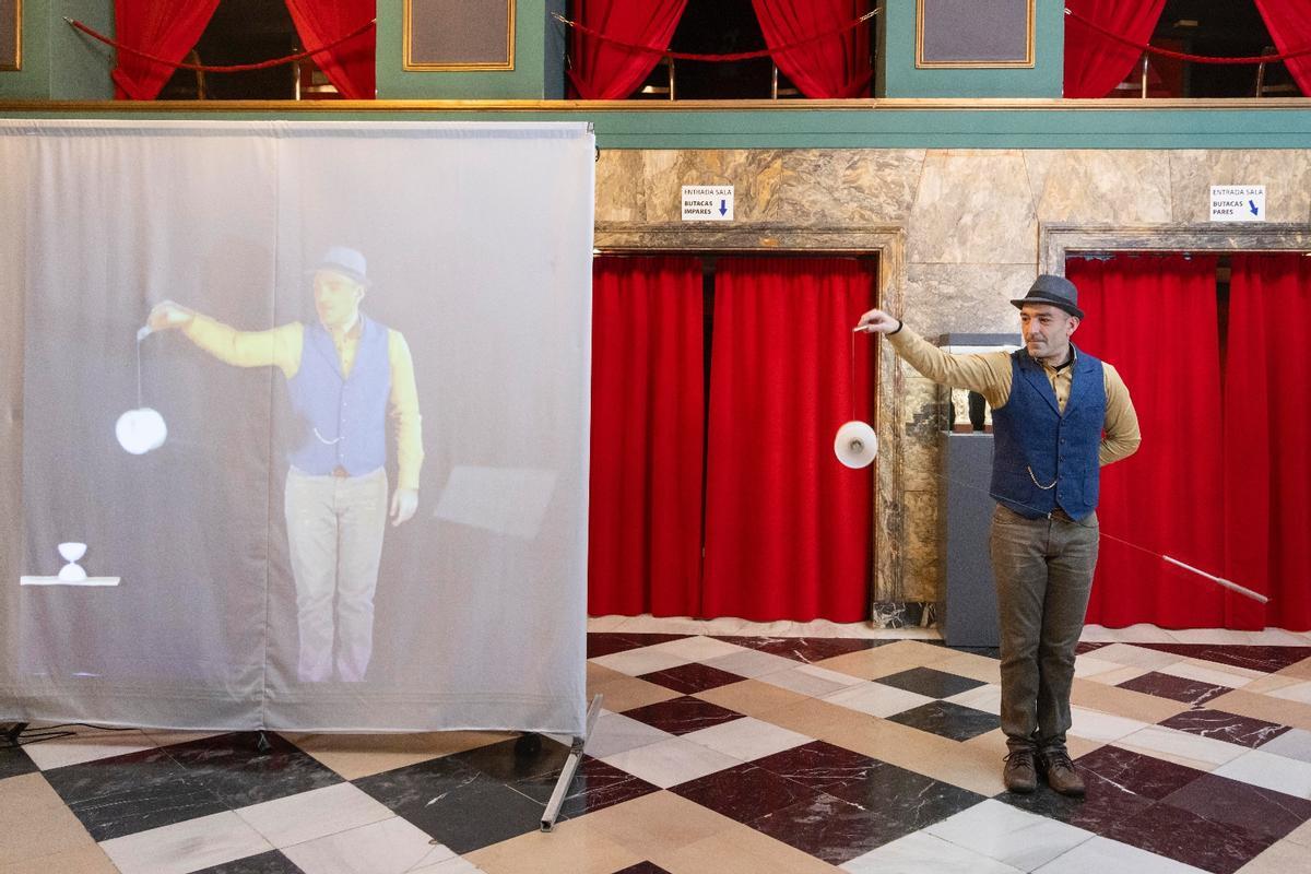 'Espacio Reto' combina diferentes artes en su espectáculo.