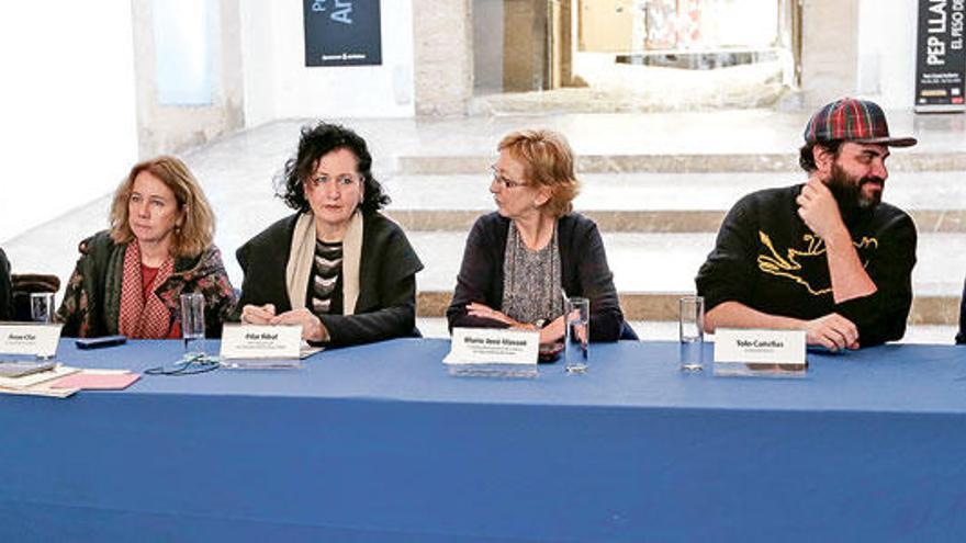 Acto de presentación de Lourdes Murillo y Bartomeu Sastre.