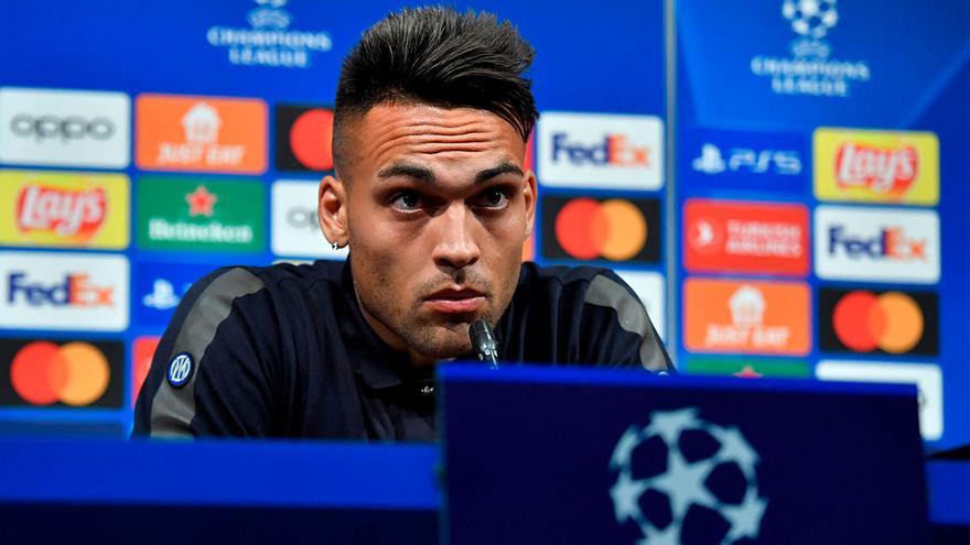 Lautaro Martínez: "No firmo el empate"