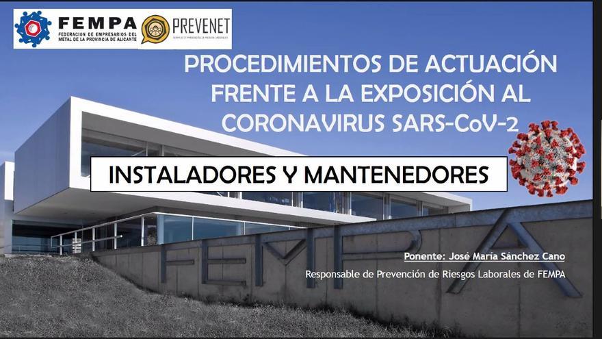 Procedimientos de actuación frente al riesgo de exposición al coronavirus SARS-CoV-2