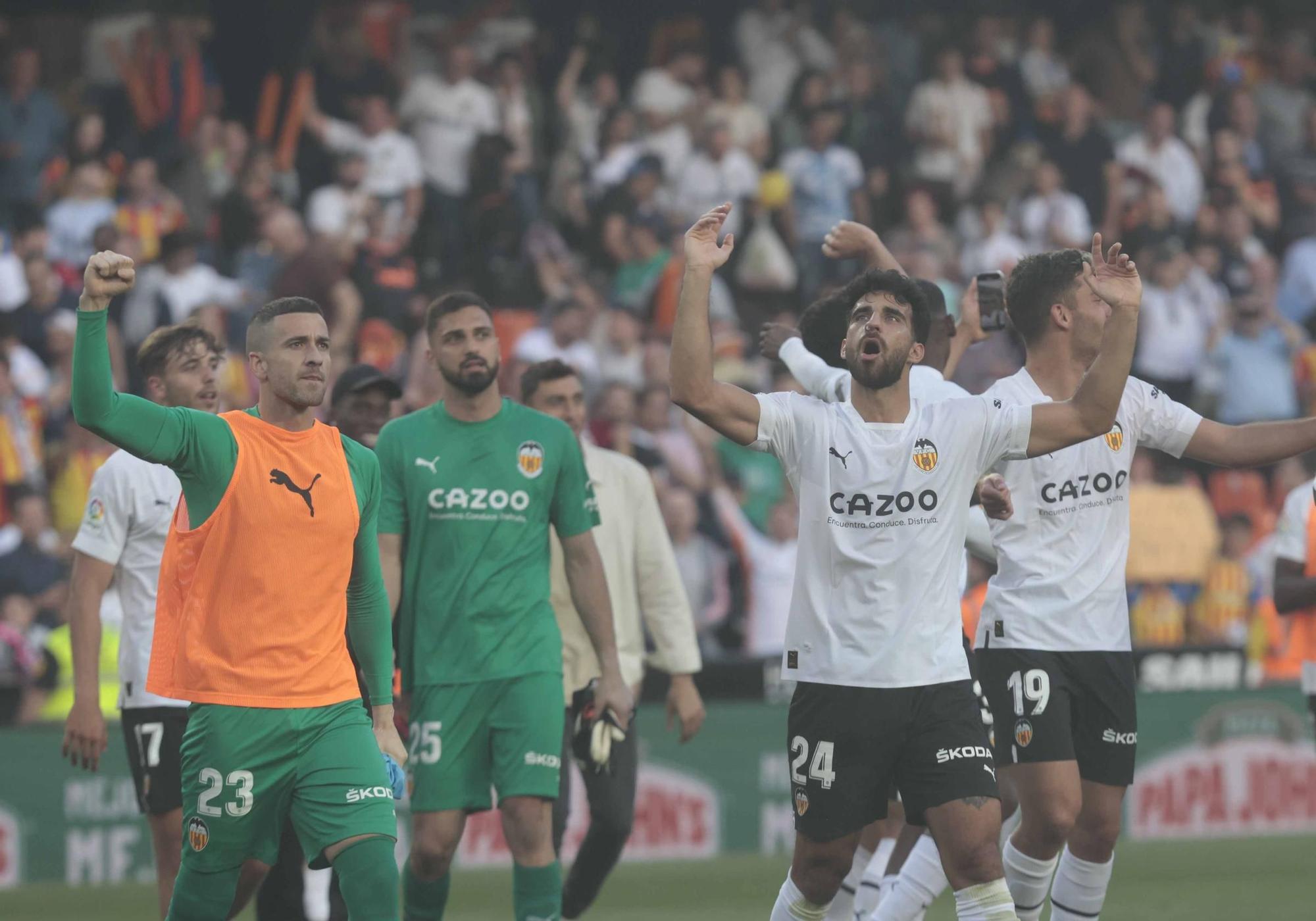 Valencia CF - Real Madrid en imágenes