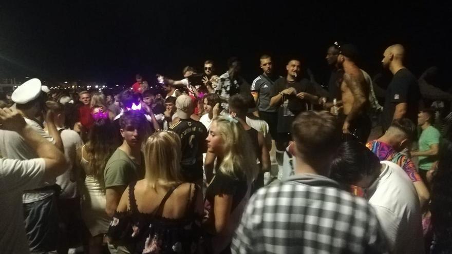 Trotz Drohnenüberwachung: Trinkgelage an der Playa de Palma gehen weiter