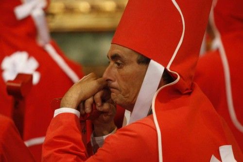 Procesión de los 'Coloraos' en Murcia