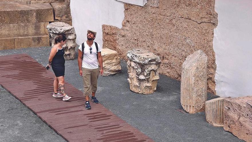 Aunque el Templo Romano ha sido visitable en otras ocasiones, hasta ahora no se había podido realizar un recorrido tan completo por el edificio.