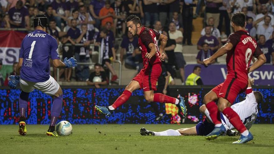 El Sevilla solventa su trámite con comodidad