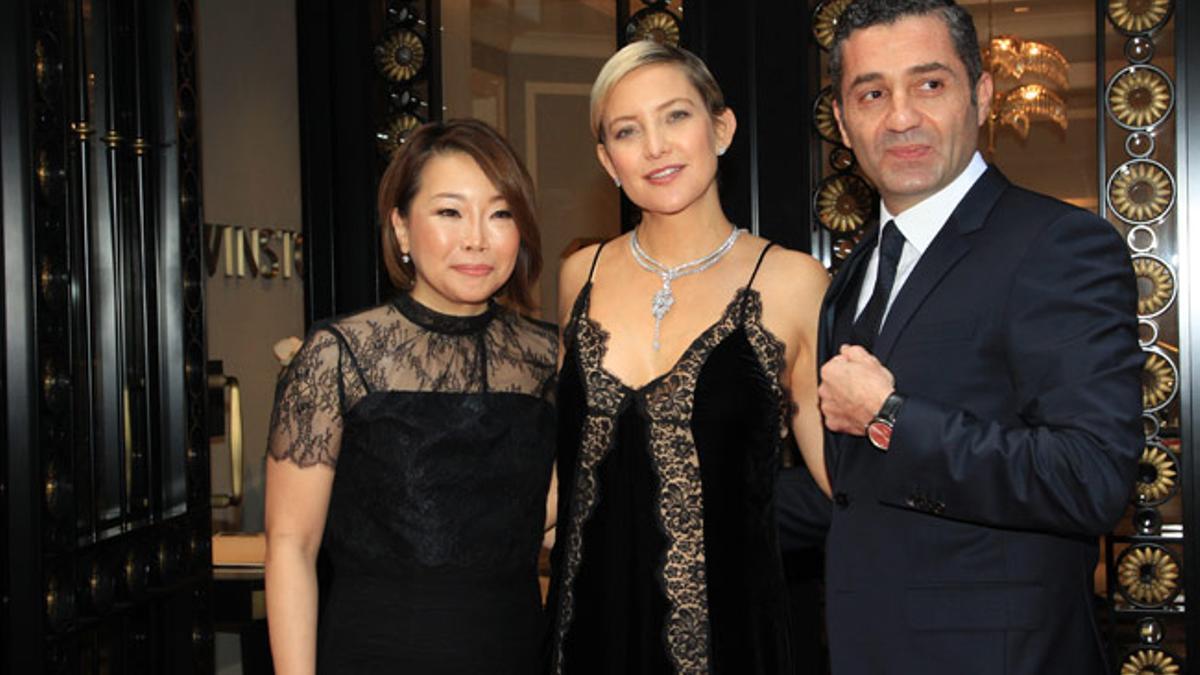 El lookazo premamá de Kate Hudson en Hong Kong