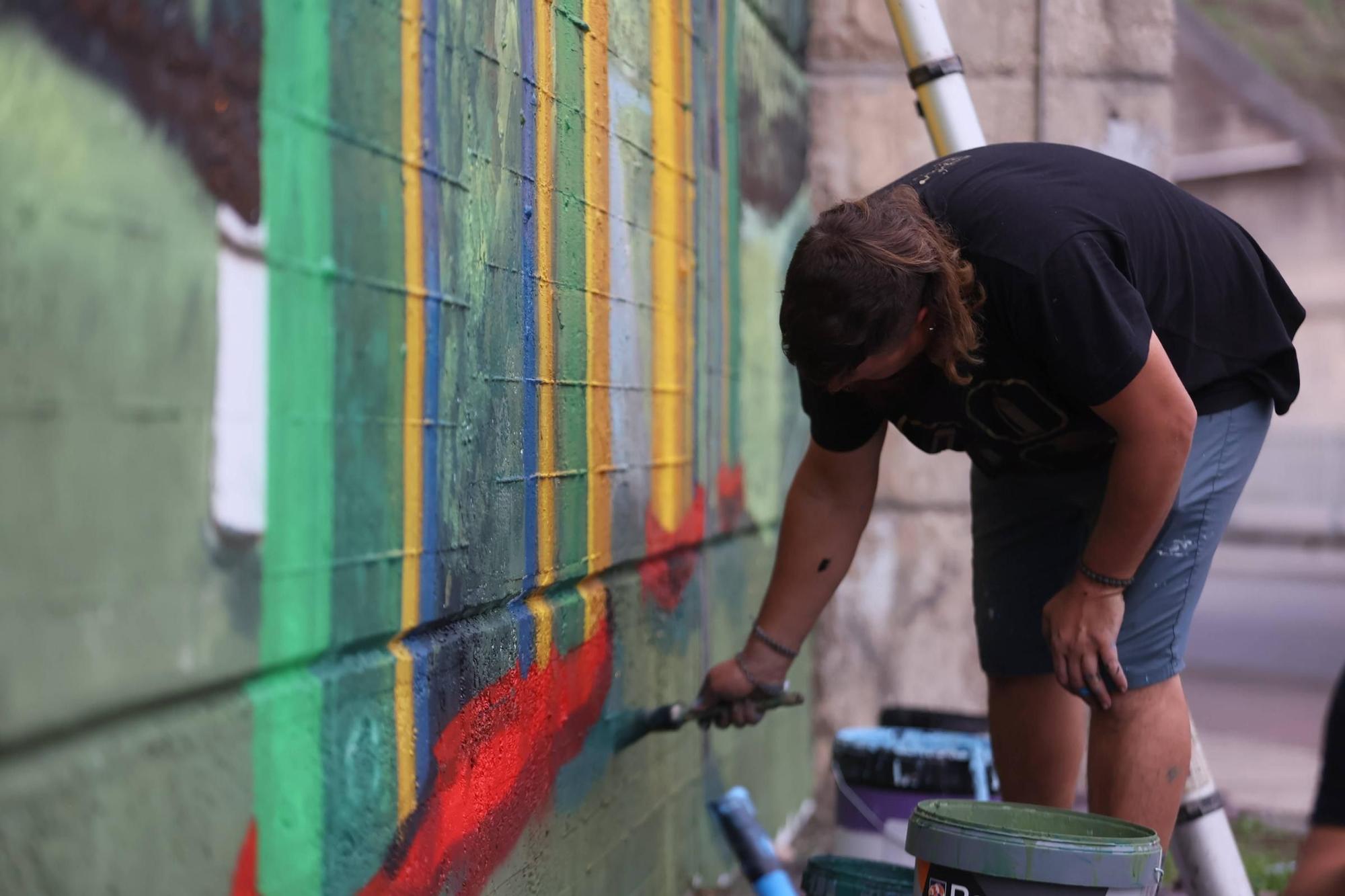 EN IMÁGENES: el festival de arte urbano conquista las calles de Avilés
