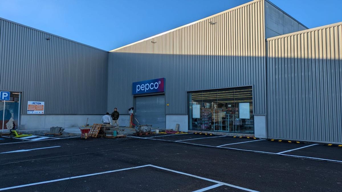 El Pepco del parque comercial Palma Plaza en Palma del Río ultima su apertura para este jueves, 4 de diciembre.
