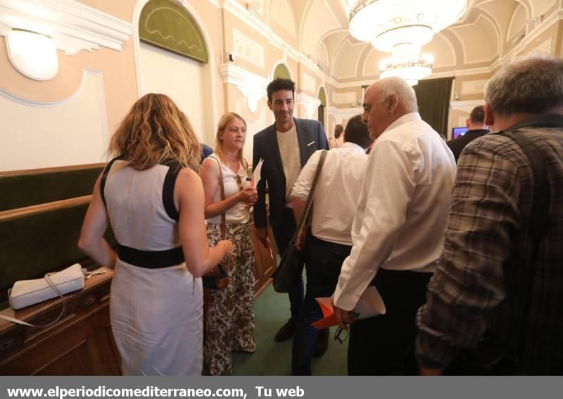 Primer pleno de la legislatura en el Ayuntamiento de Castelló