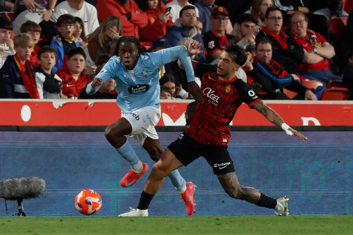 El Mallorca - Celta en Son Moix, en imágenes