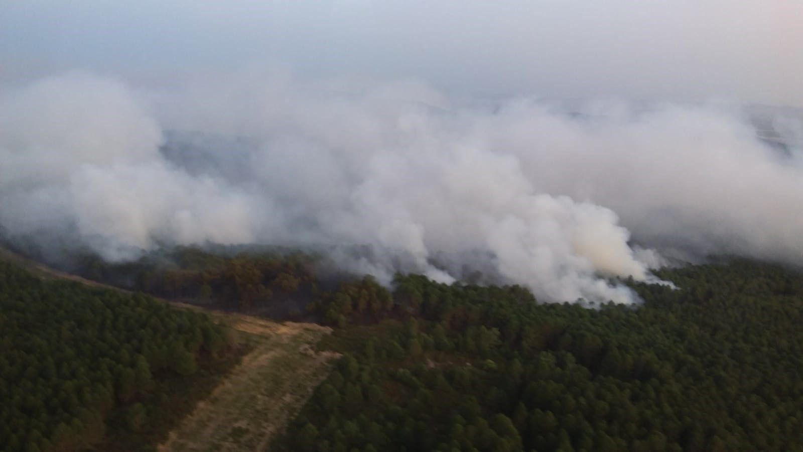 Zamora, el infierno en llamas