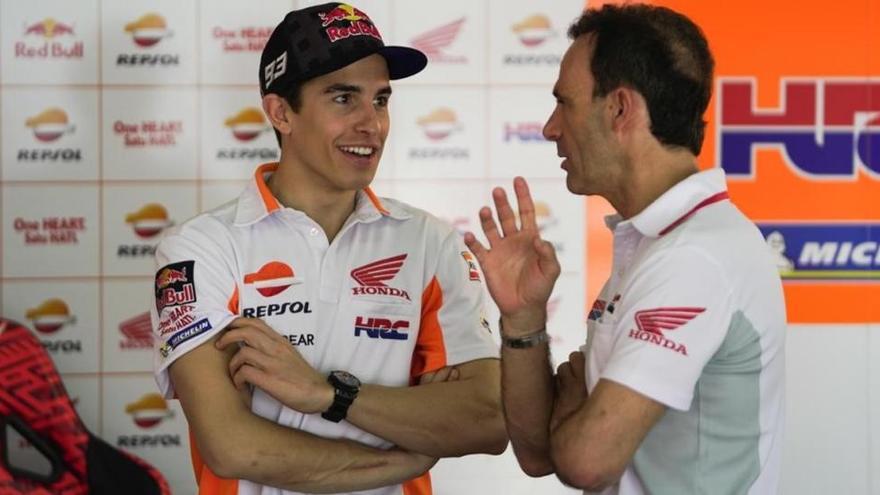 Honda le proporciona a Márquez una moto ganadora para que renueve