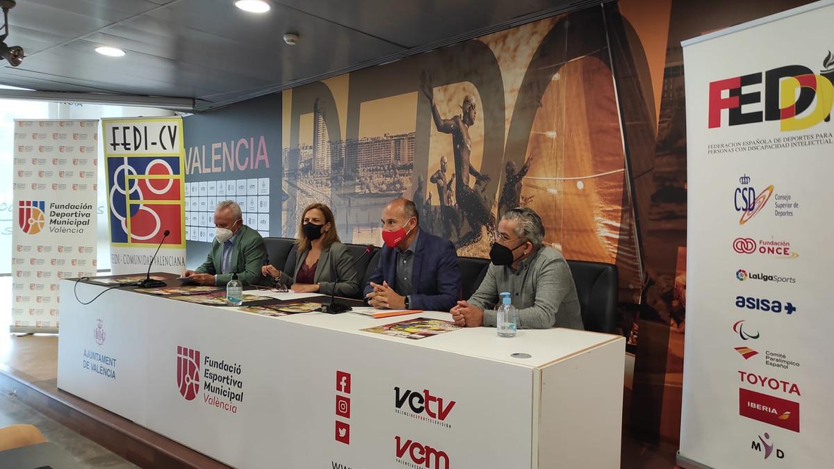 Presentación del Campeonato de Baloncesto FEDDI