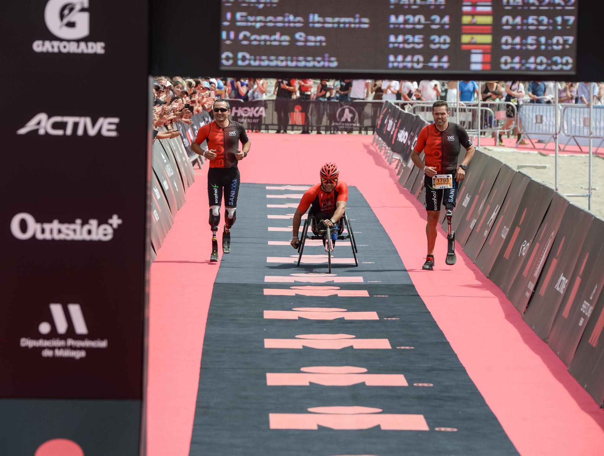 La historia de superación de tres para triatletas en el IRONMAN® 70.3® Marbella