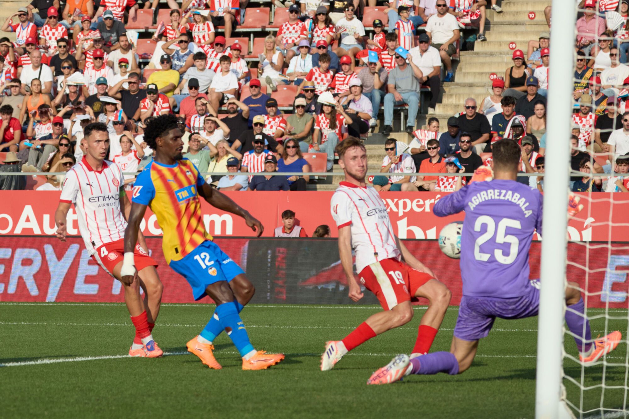 Les imatges del Girona FC - València