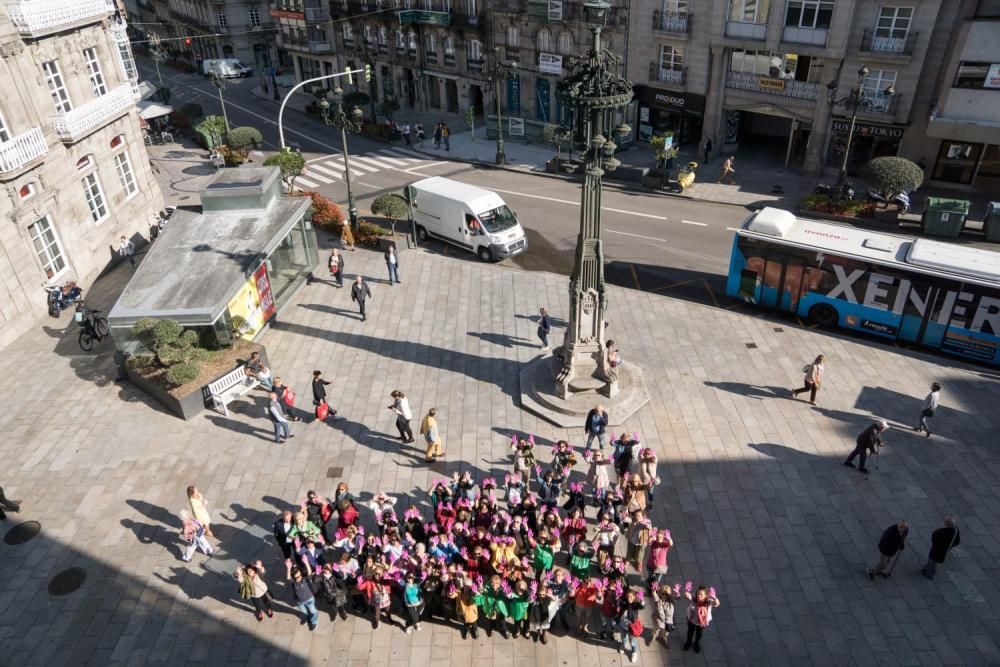 Actos en Vigo del día contra el cáncer de mama