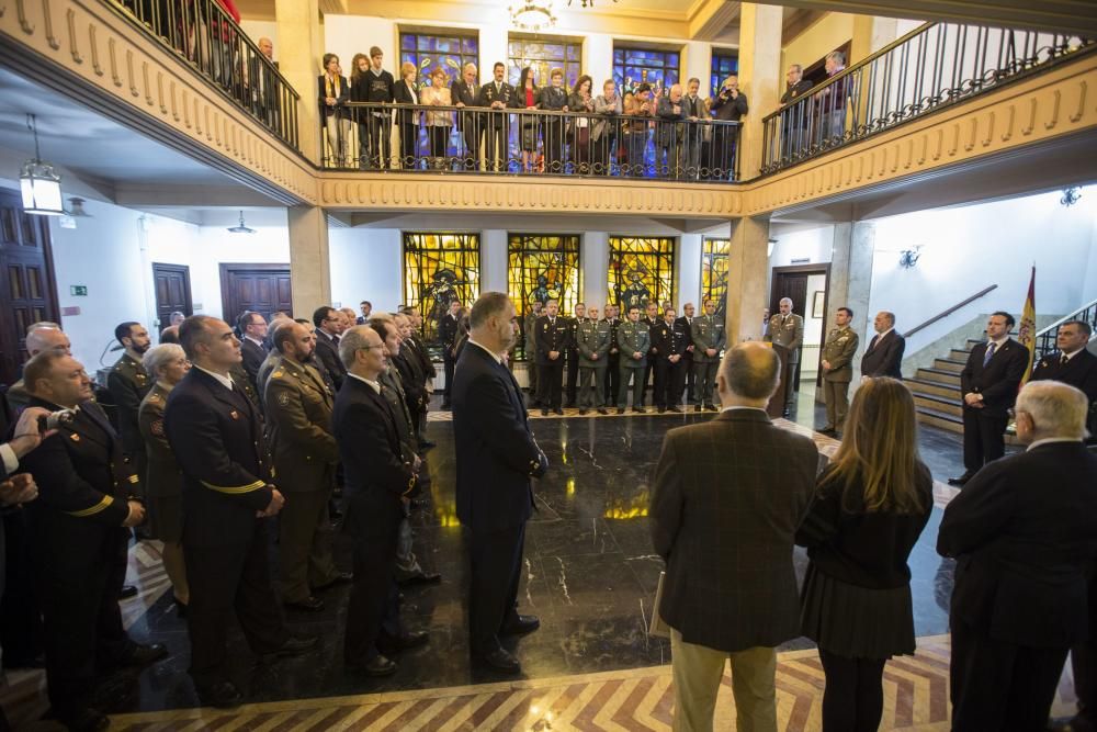 Conmemoración del XXII aniversario de la creación de la Delegación Militar de Oviedo