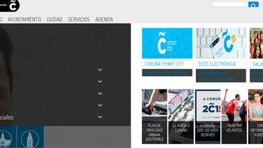 El Ayuntamiento de A Coruña estrena su renovada web